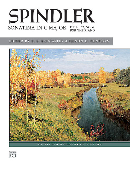 Spindler: Sonatina in C, Opus 157, No. 4 [Alf:00-8058]