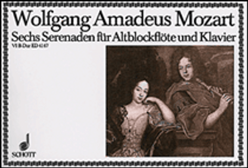 Mozart, Serenade No. 6 in Bb major, KV 439b, Anh. 229 [HL:49004669]