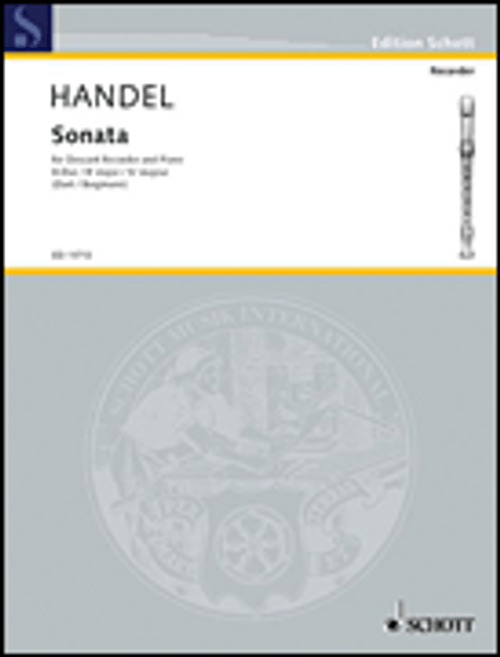 Handel, Sonata in B-flat Major, HWV 357 [HL:49002922]