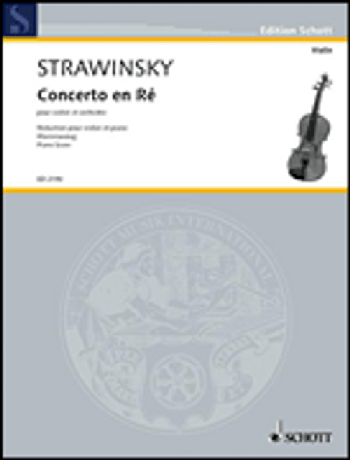 Stravinsky, Concerto in D (1931) [HL:49003651]