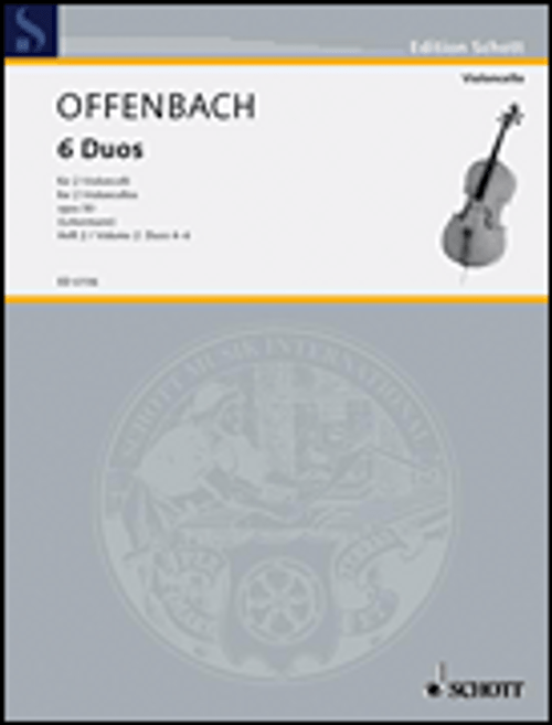 Offenbach, 6 Duos, Op. 50 Vol. 2: Nos. 4-6 [HL:49006021]