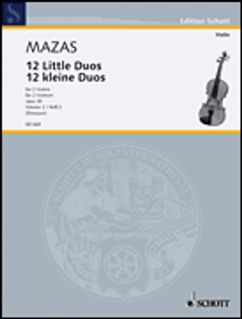 Mazas, Duos Op. 38 - Book 2 [HL:49006540]