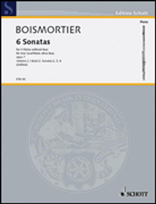 Boismortier, 6 Sonatas, Op. 7 for Three Flutes - Volume 2 [HL:49010656]