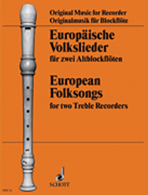 Genzmer, European Folk Songs [HL:49011314]