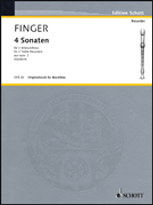 Finger, 4 Sonatas [HL:49011316]