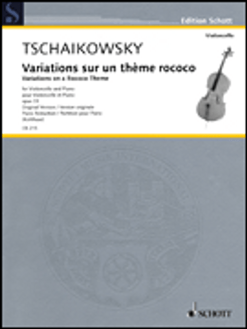 Tchaikovsky, Variations on a Rococo Theme, Op. 33 [HL:49018250]
