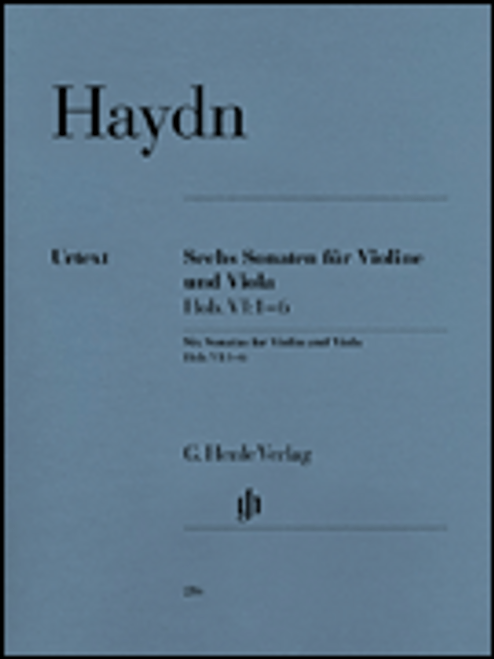 Haydn, 6 Sonatas for Violin and Viola [HL:51480216]