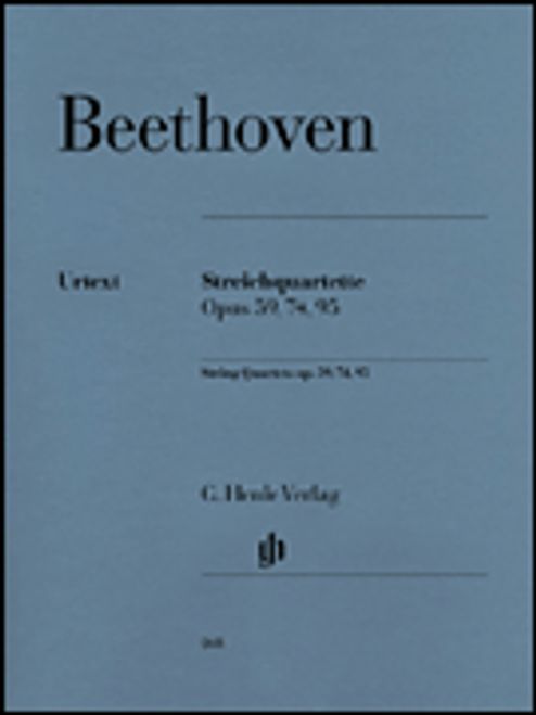 Beethoven, String Quartets Op. 59, 74, 95 [HL:51480268]