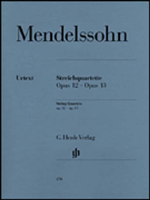 Mendelssohn, String Quartets Op. 12 and 13 [HL:51480270]