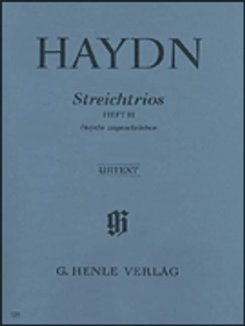 Haydn, String Trios - Volume 3 [HL:51480628]