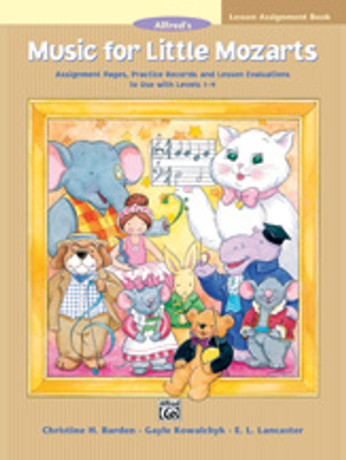 Music for Little Mozarts: Lesson Assignment Book [Alf:00-17488]