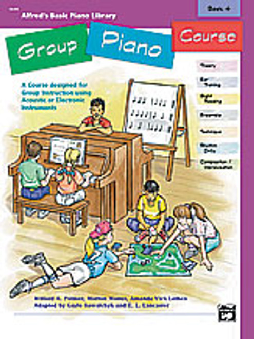 Alfred's Basic Group Piano Course, Book 4 [Alf:00-18095]