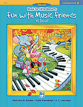 Music for Little Mozarts: Coloring Book 3 -- Fun with Music Friends at School [Alf:00-19671]