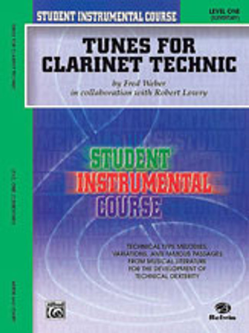 Student Instrumental Course: Tunes for Clarinet Technic, Level I [Alf:00-BIC00108A]