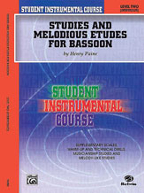 Student Instrumental Course: Studies and Melodious Etudes for Bassoon, Level II [Alf:00-BIC00227A]