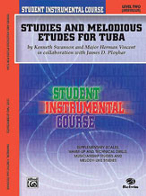 Student Instrumental Course: Studies and Melodious Etudes for Tuba, Level II [Alf:00-BIC00267A]