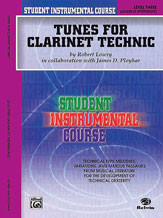 Student Instrumental Course: Tunes for Clarinet Technic, Level III [Alf:00-BIC00308A]