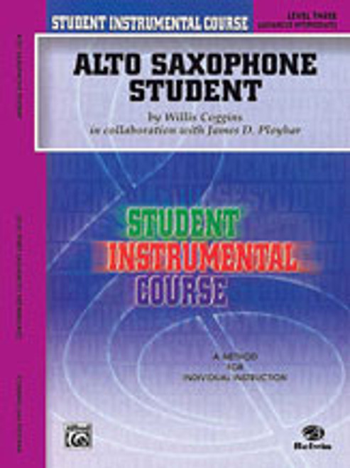 Student Instrumental Course: Alto Saxophone Student, Level III [Alf:00-BIC00331A]