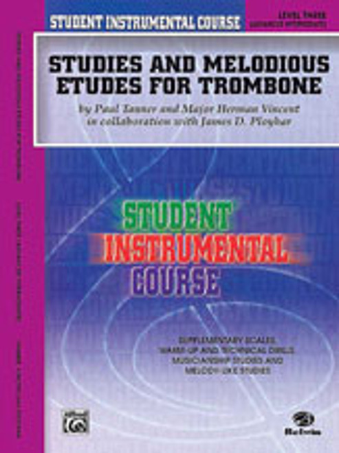 Student Instrumental Course: Studies and Melodious Etudes for Trombone, Level III [Alf:00-BIC00357A]