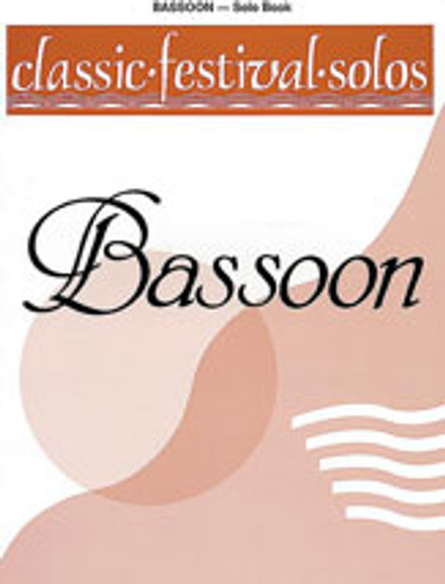 Classic Festival Solos (Bassoon), Volume 1 Solo Book [Alf:00-EL03730]