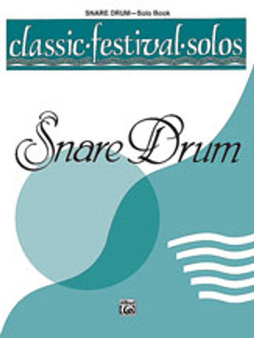 Classic Festival Solos (Snare Drum), Volume 1 Solo Book [Alf:00-EL03750]