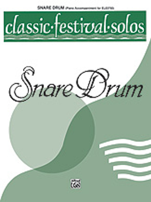 Classic Festival Solos (Snare Drum), Volume 1 Piano Acc. [Alf:00-EL03751]