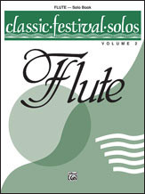 Classic Festival Solos (C Flute), Volume 2 Solo Book [Alf:00-EL03869]