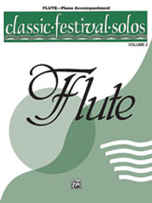 Classic Festival Solos (C Flute), Volume 2 Piano Acc. [Alf:00-EL03870]