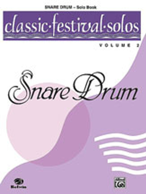 Classic Festival Solos (Snare Drum), Volume 2 Solo Book [Alf:00-EL03899]