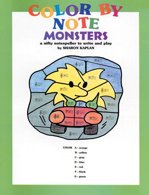 Color by Note Monsters [Alf:00-EL9810]