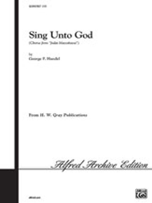 Handel, Sing Unto God (from Judas Maccabaeus) [Alf:00-GCMR01837]