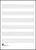 Writing Pad No. 15: 6-Stave (Extra Wide) [HL:14025124]