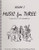 Music for Three, Volume 2, Part 3 - Cello/Bassoon [LR:50231]