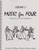 Music for Four, Volume 2, Part 4 - Bass Clarinet [LR:70243]