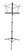 Stageline Tubular Music Stand MS25BKB