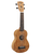 21 Soprano Spalted Maple Ukulele [HL:221929]