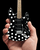 Fender(TM) Stratocaster(TM) - Black - Polka Dots [HL:244359]