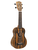21 inch. White Ebony Soprano Ukulele [HL:279288]