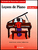 Piano Lessons Book 5 - French Edition [HL:296206]