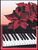 Christmas Poinsettia Keyboard Card [HL:645947]