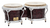 Concerto Series Red Pearl Finish Bongos [HL:755126]