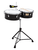 Black Powder-Coated Shell Timbales [HL:755199]