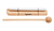 Single Chrome Energy Chime on Siam Oak Bar [HL:755652]
