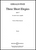 3 Short Elegies Op5 [HL:48009743]