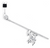 Long Cymbal Boom Arm with Grabber Clamp [HL:776005]