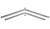 Gibraltar V-pipe Rack Tube 44 inch.n [HL:776102]