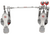 G Class Double Bass Drum Pedal with Bag [HL:776639]