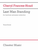 Last Man Standing (Vocal Score) [HL:1187371]