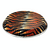 Conga Drumhead, Symmetry, 11.06 D1, Skyndeep, tiger Stripe Graphic [HL:3700869]