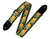 Woven Cotton Guitar Strap - Yellow Rosa [HL:3719510]